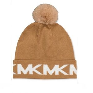 NWOT- Michael Kors Knit Pom Pom Hat